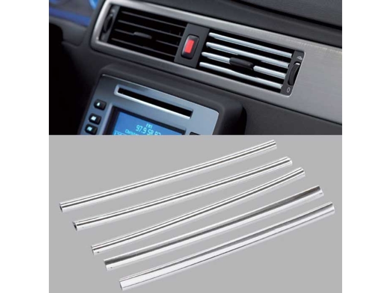 Dekorativa lister i krom för luftmunstycket | Bilvård & Biltillbehör - Bilens Interiörutrustning - Övriga | GameStuff