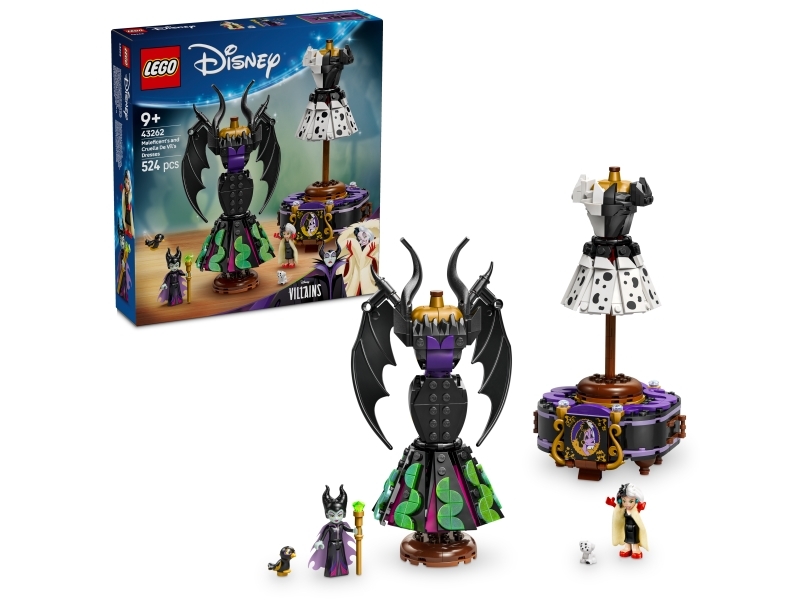 LEGO Disney 43262 Maleficents and Cruella De Vils Dresse | LEGO® - LEGO® teman D-I - LEGO Disney | GameStuff