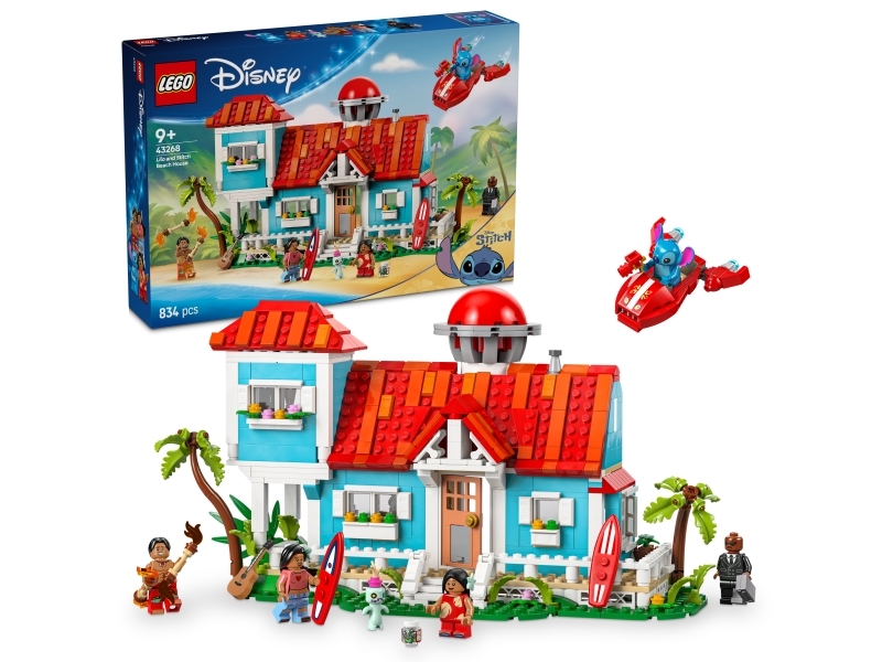 LEGO Disney 43268 Lilo and Stitch Beach House | LEGO® - LEGO® teman D-I - LEGO Disney | GameStuff