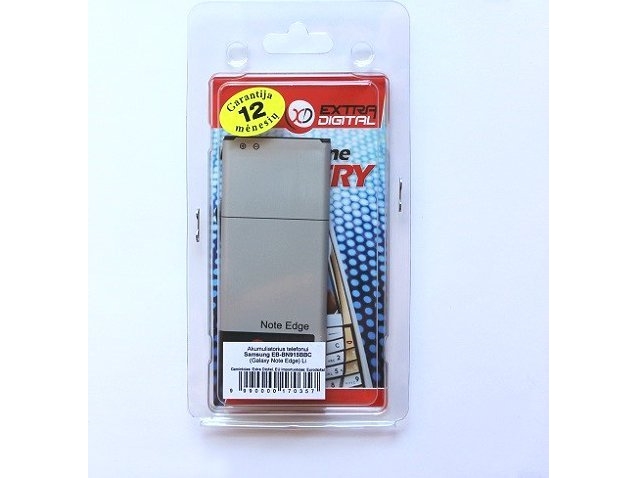Extra Digitalt Batteri Samsung Sm N915 Galaxy Note Edge Eb Bn915bbc
