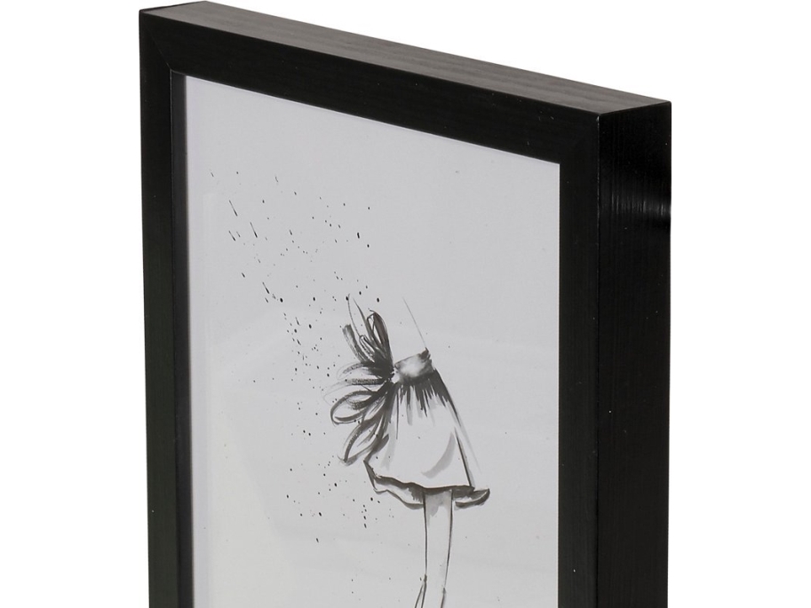 Focus Ramme Soul Plekiglass Svart 30x40 Cm