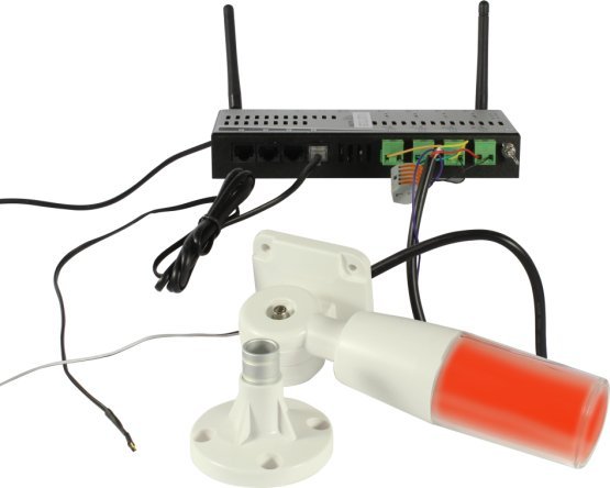 ALLNET MSR signallampa röd/gul/grön med summer individuellt styrbar | Ventilation & Klimat - Annan ventilation och klimat - Temperaturmätningsutrustning | GameStuff