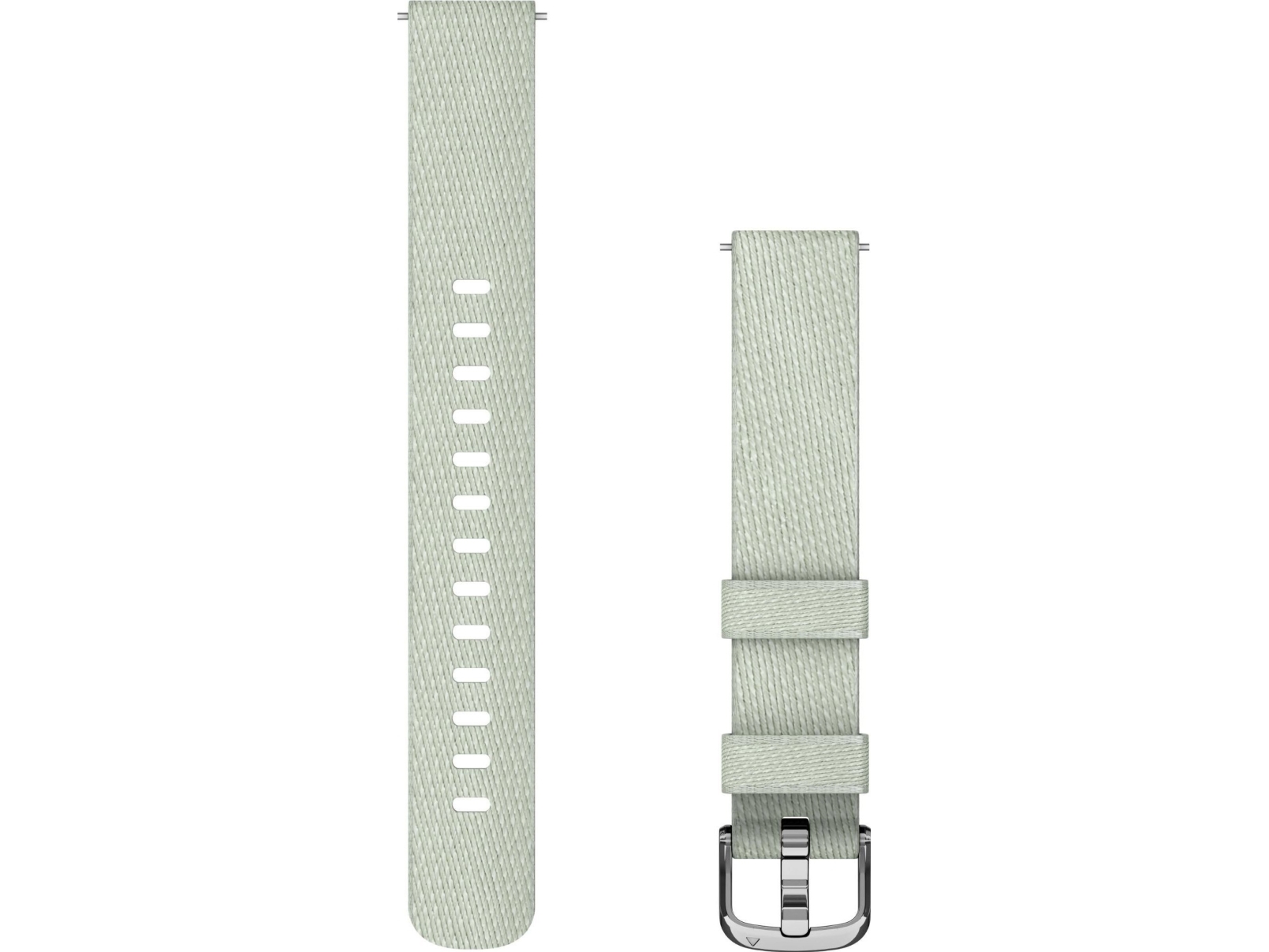 Garmin Watch Strap Lily 2 Nylon, Sage Gray/Silver