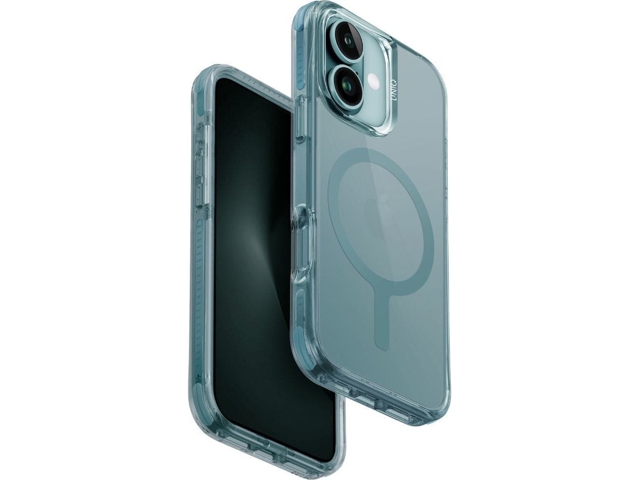 Uniq Dėklas Combat Apple Iphone 16 Plus 6.7" Magclick Charging Žalios Spalvos