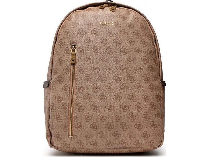 Guess Vezzola Rucksack Aus Kunstleder Braun 4G-Logo