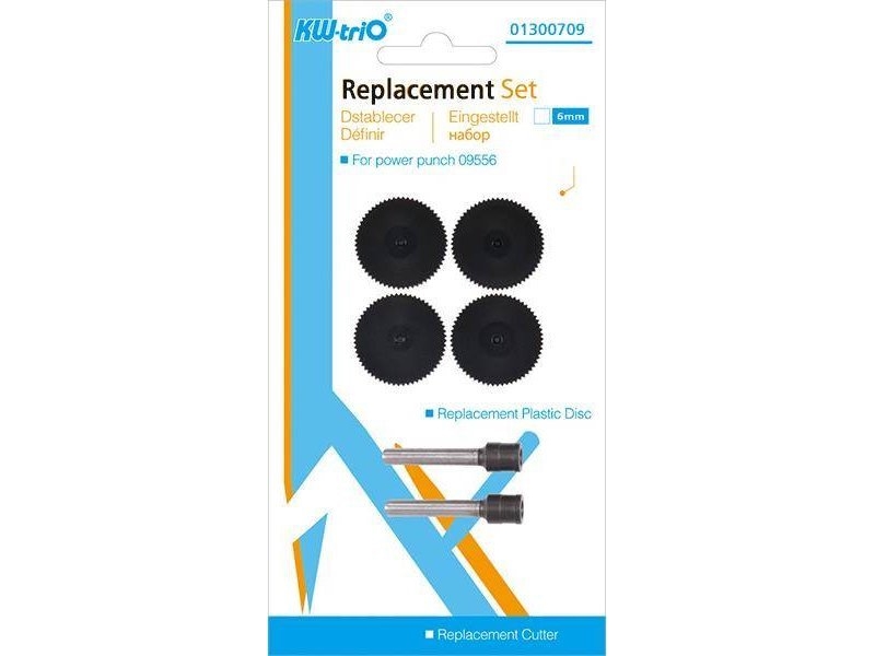 KW-TRIO Stansstift för KW-triO 9556 01300709 | Kontorsmaterial - Hålslagare - 2 Hålslagare | GameStuff