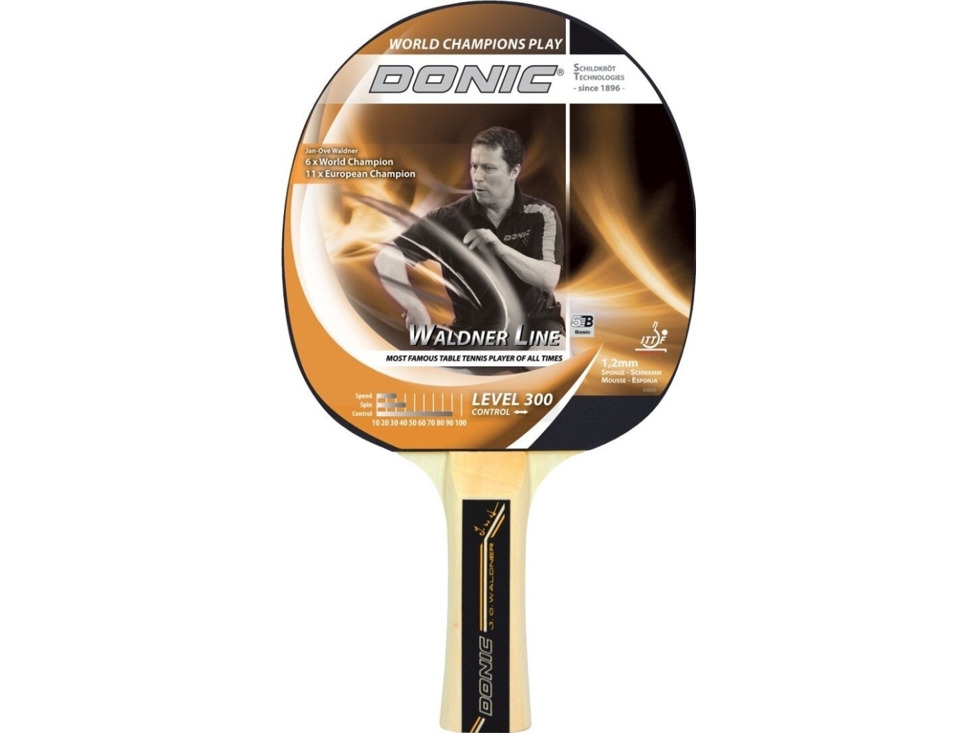 Stalo teniso raketė DONIC Waldner 300 ITTF | Sport & Träning - Sportutrustning - Tennis | GameStuff