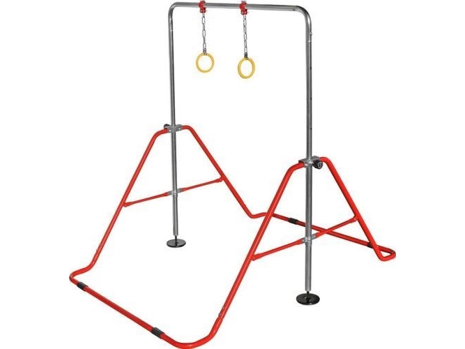 Jungle Gym Trapez m/ ringe gul (805-102) (utan rep och krokar) | Utomhusleksaker - Spela i trädgården - Gungor | GameStuff