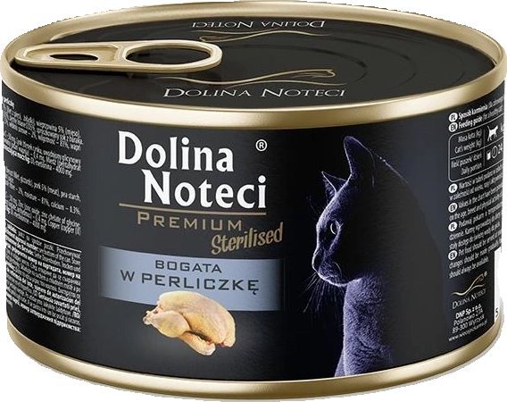 Dolina Noteci Premium Med Perliczka 185 G Vådfoder Til Kat