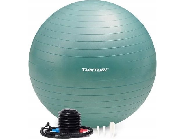 Tunturi Gymnastikball mit Pumpe 90cm, Antiburst, Benzin