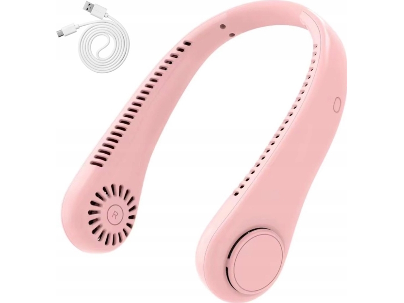 AG921B bærbar halsventilator pink
