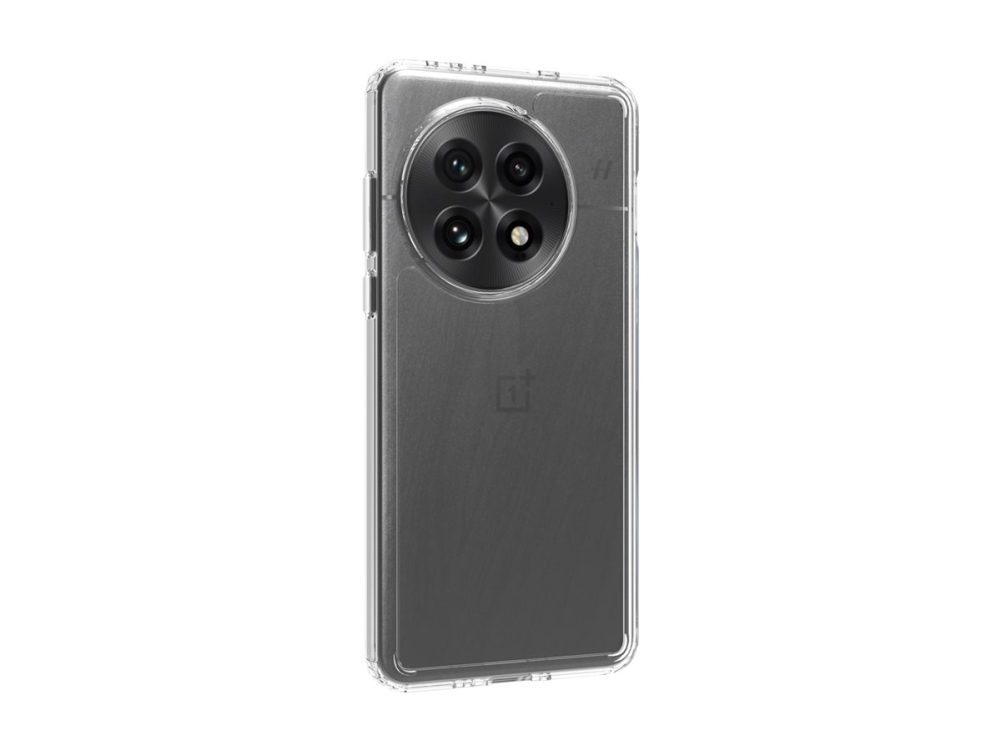Screenor Bumper - Bagsidecover til mobiltelefon - termoplastisk polyuretan (TPU), akryl - gennemsigtig - for OnePlus 13