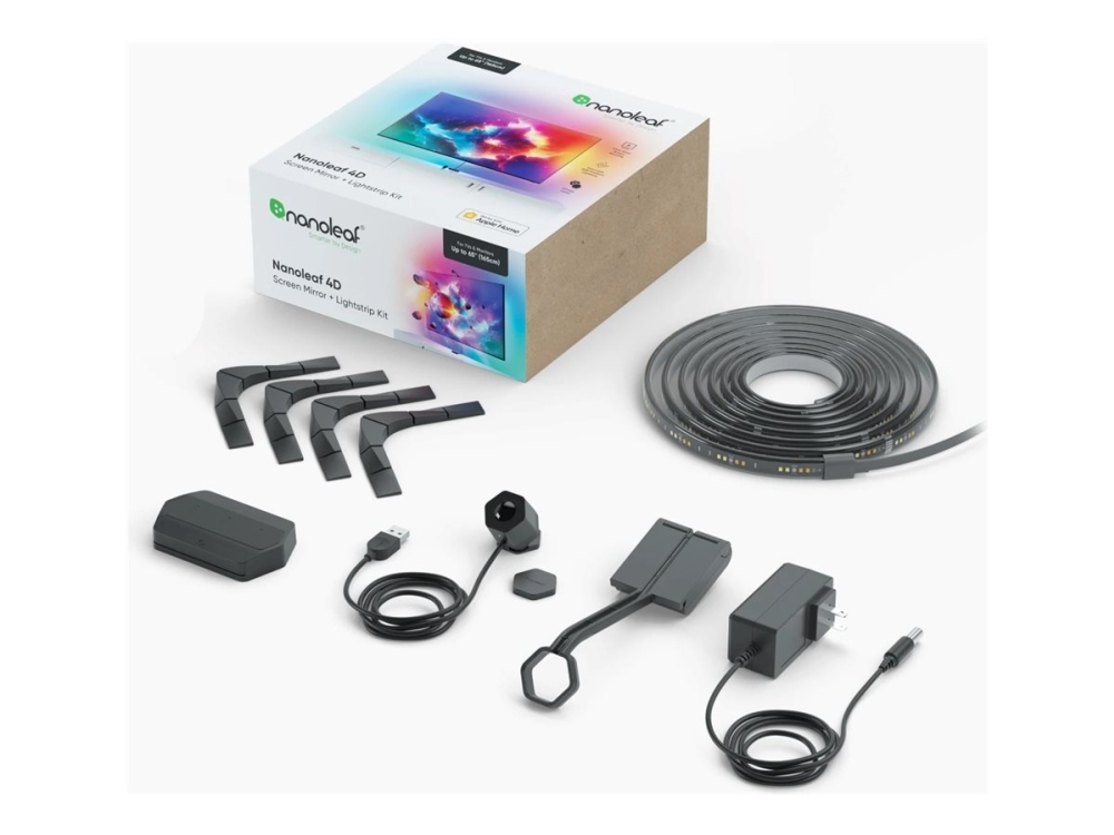 Nanoleaf 4D Screen Mirror + Light Strip Kit for 85”/215 cm Screens