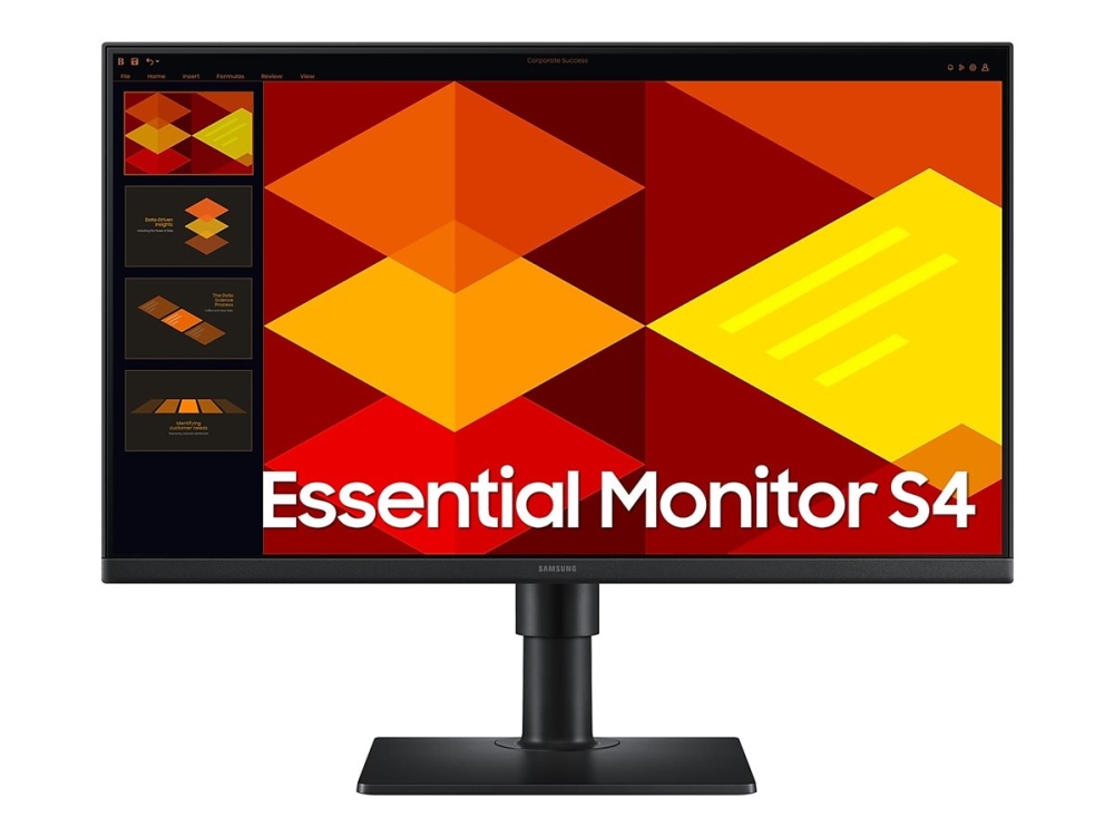 Samsung Essential S4 S24d402gau S40gd Series Led Skarm 24  " 1920 X 1080 Full Hd 1080p @ 100 Hz Ips 250 Cd/m² 1000:1 5 Ms 2xhdmi D