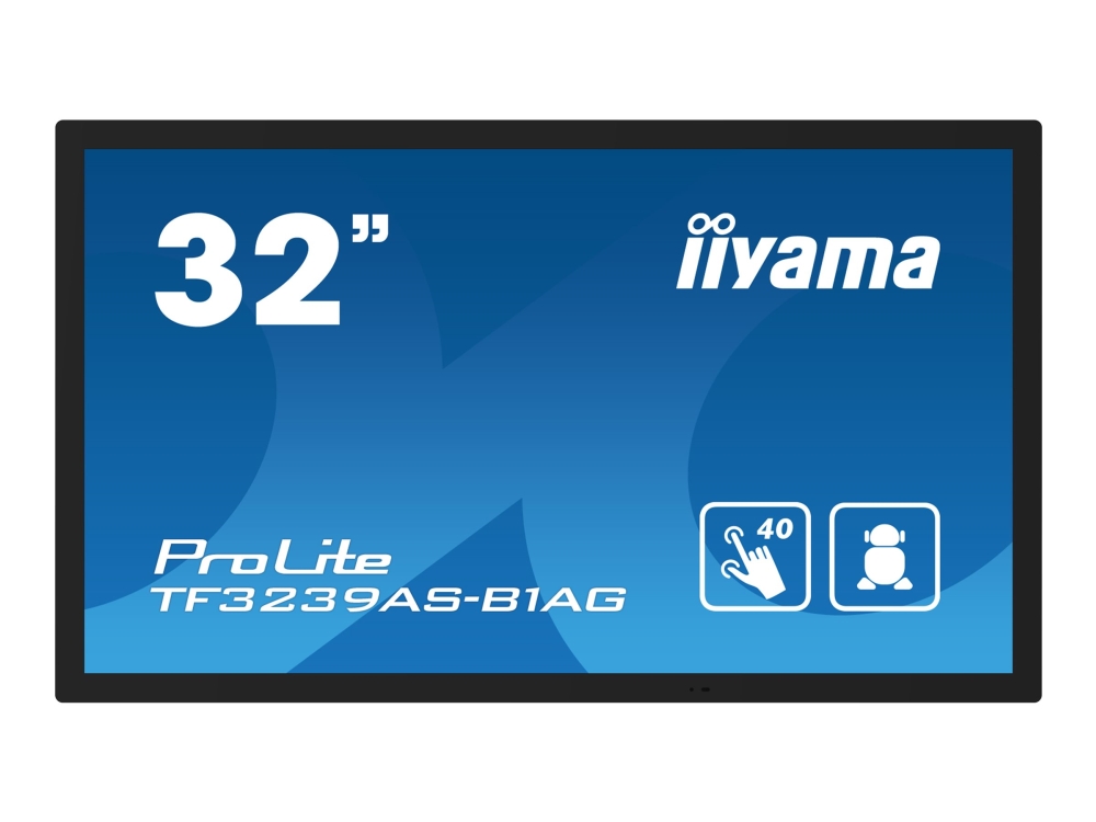 Iiyama 39,5Cm (15,6") Tw1623as-B1p 16:9 M-Touch Minihdmi
