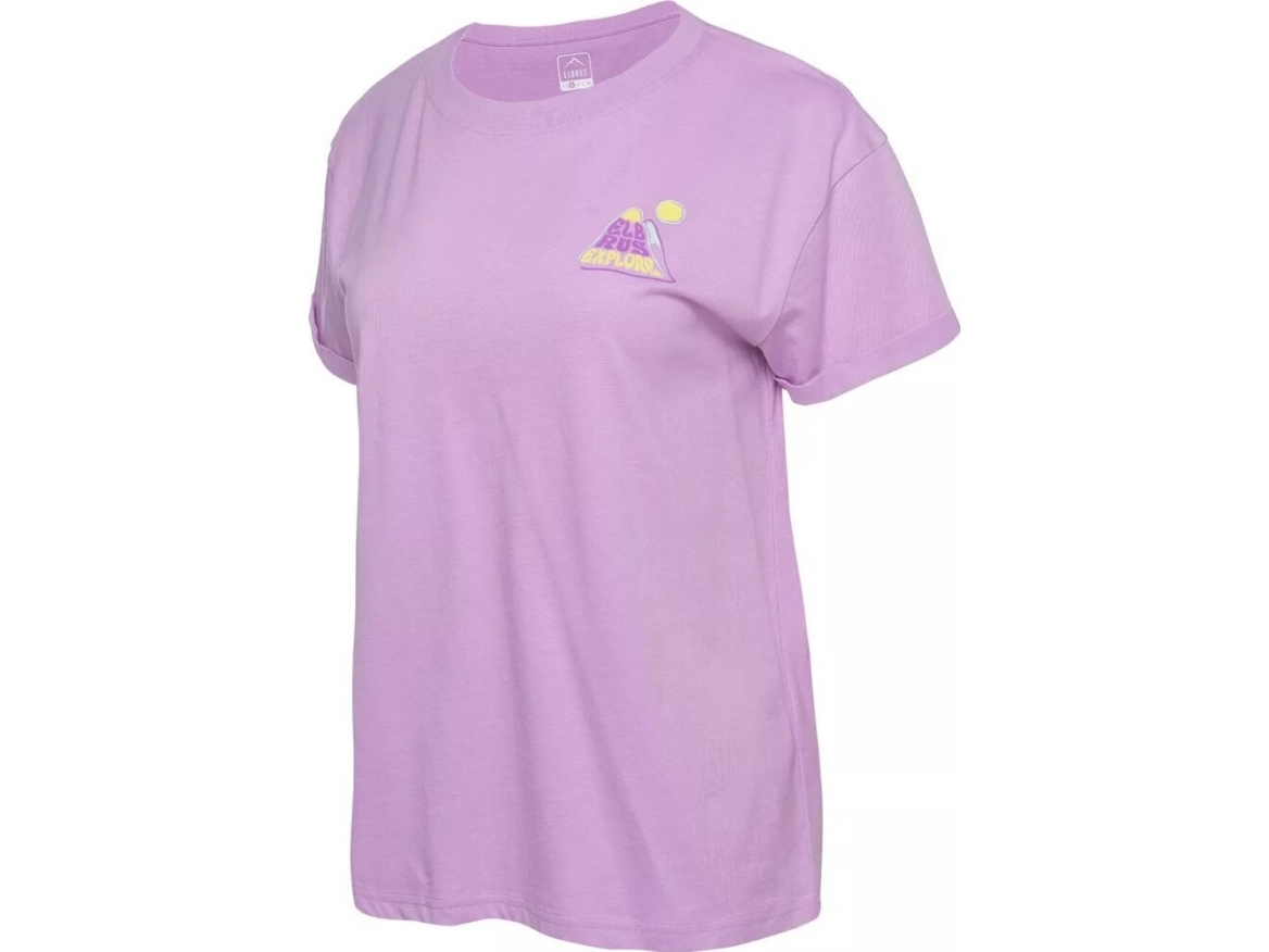 Damebomuld T-shirt med korte ærmer Elbrus Resa Wo's, str. M