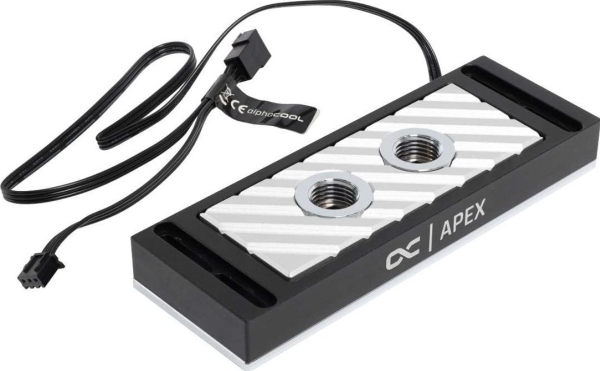Alphacool Apex Ram X4 Water Cooler - Srebrny