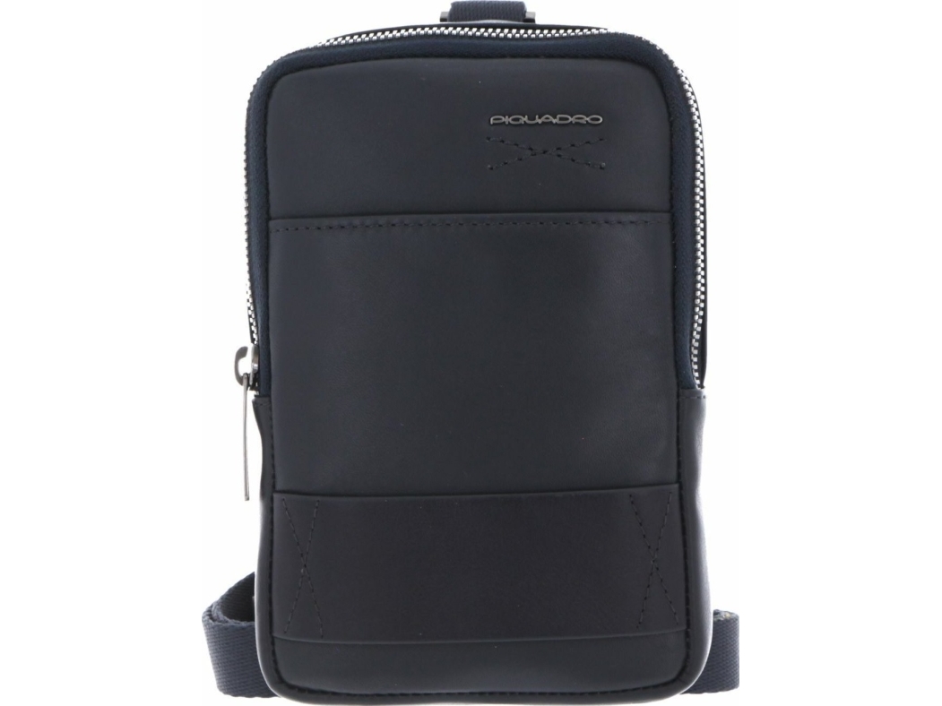 Piquadro, Piquadro, Bag, Shoulder Bag, Blue, For Men, 18 x 12 x 2.50 cm