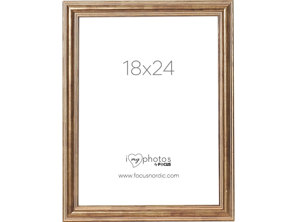Focus Ramme Tango Wood Bronse - 18x24 Cm