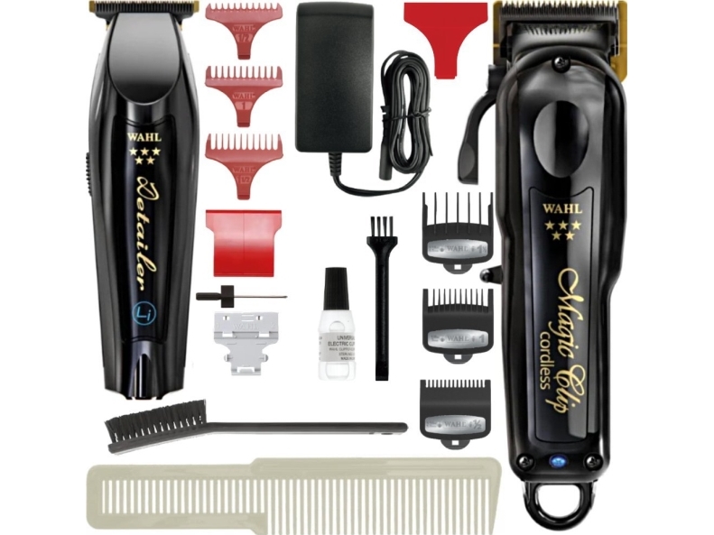 Professional Hair Clipper And Trimmer Set Cordless Barber Combo Wahp3025726