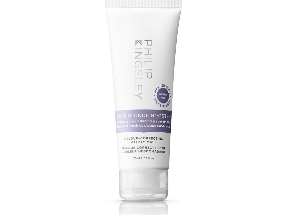 Philip Kingsley Philip Kingsley, Pure Blonde Booster, Hair Treatment Cream Mask, Moisturizing & Clarifying, Weekly, 75 ml For Women