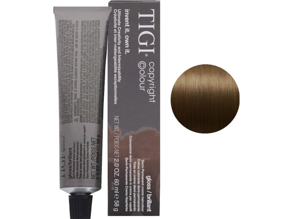 Tigi , Colour Gloss, Semi-Permanent Hair Dye, 5/0 Light Natural Brown, 60 Ml For Women