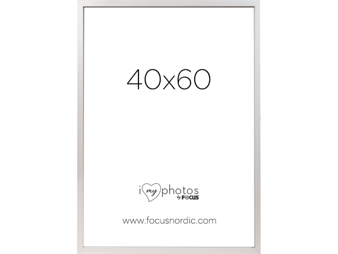 Focus Ramme Soul Hvit 40x60 Cm