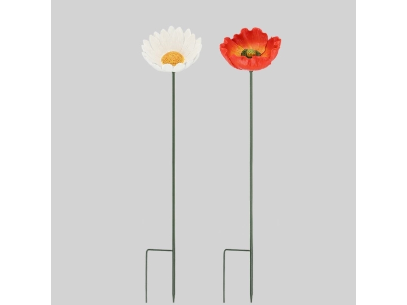 Decorat Flower Stake Mix 13,8X14x111cm