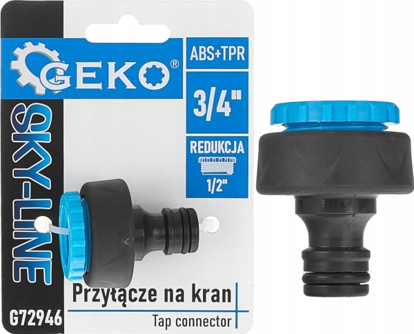 Hanekobling 3/4" Med 1/2" Reduktion Sky-Line (240)