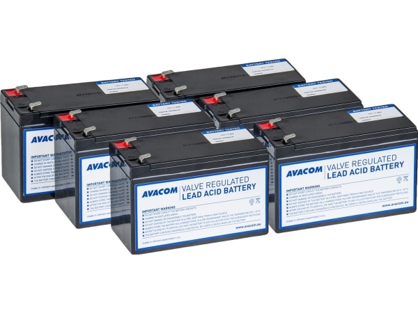 Avacom Ava-Rbp06-12072-Kit - Batterie Für Cyberpower, Eaton, Effekta, Legrand