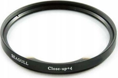 Makrofilter/Objektiv +4 Dioptrien 62Mm Schwarz