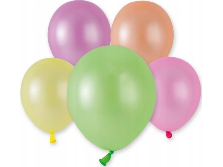 Arpex Fluoreszierende Pastellfarbene Luftballons 12,5Cm 100Stk