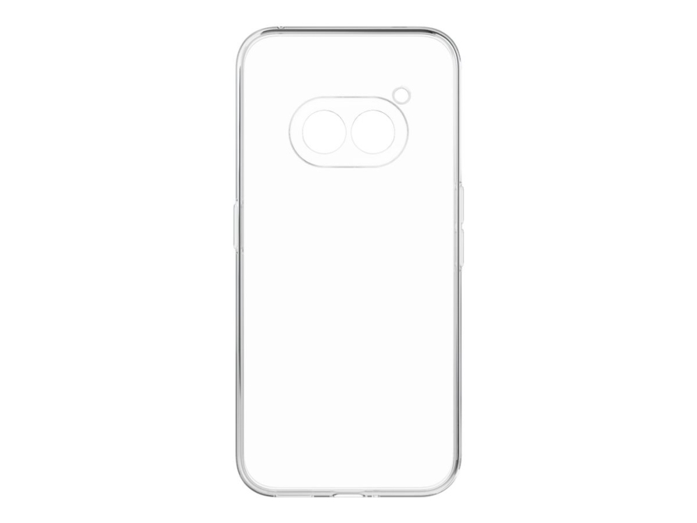Nothing - Bagsidecover Til Mobiltelefon - Polykarbonat, Termoplastisk Polyuretan (Tpu) - Klar - For Nothing Phone (2A)