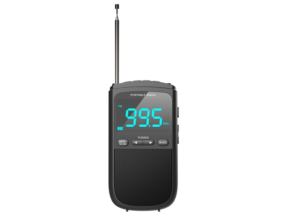 Camry | Portable Mini Radio | Cr 1905 | Alarm Function | Black