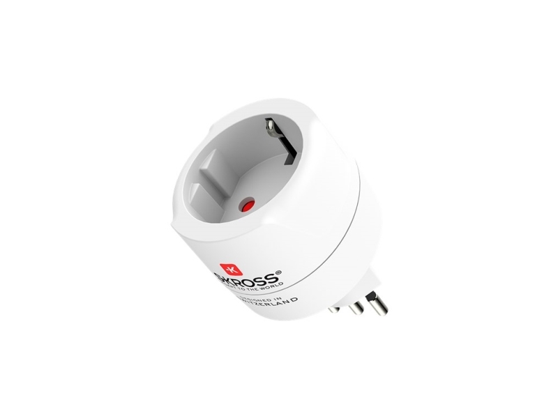 Skross Europe To Switzerland + Italy + Brazil Reiseadapter