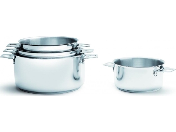 De Buyer Twisty Topf/Stielkasserolle Ohne Griffe 24 Cm