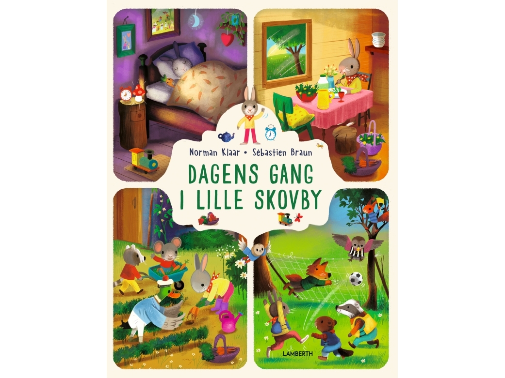 Vardagen i en liten skogsstad Norman Klaar Språk: Danska | Böcker - Bild- och kartongböcker - Kartongböcker | GameStuff