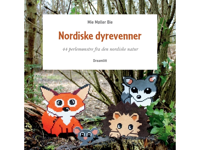 Nordiske dyrevenner - 44 perlemønstre fra den nordiske natur | Mie Møller Bie