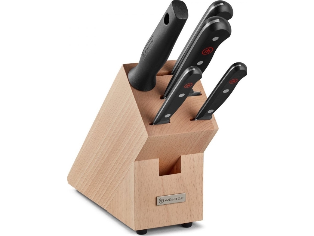 Wüsthof Gourmet Blok Med 5 Knive Wsthof