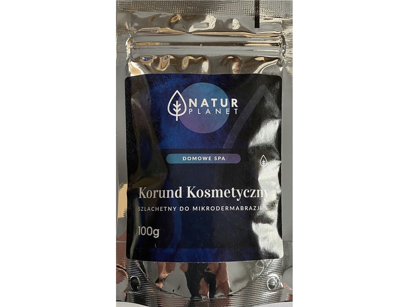 NATUR PLANET Korund kosmetisk ædel til mikrodermabrasion 100 g