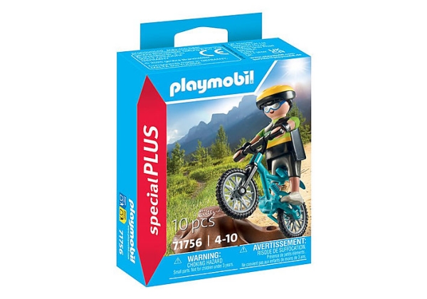 Playmobil Specialplus Mountainbiker, 4 Jahr(E), Mehrfarbig, Kunststoff