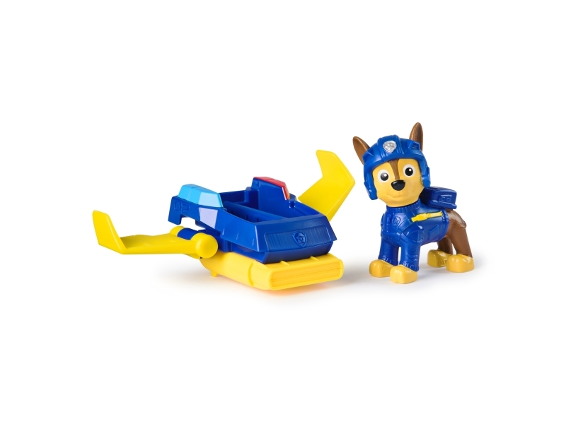 Paw Patrol Action Pups Chase Køretøj Plast Blå Gul