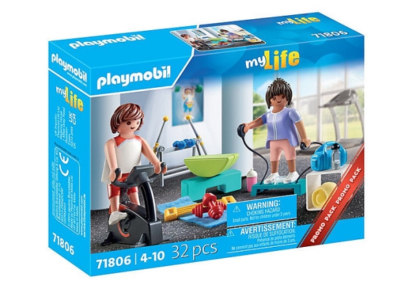 Playmobil Fitnesstraining, Aktion/Abenteuer, 4 Jahr(E), Mehrfarbig, Kunststoff