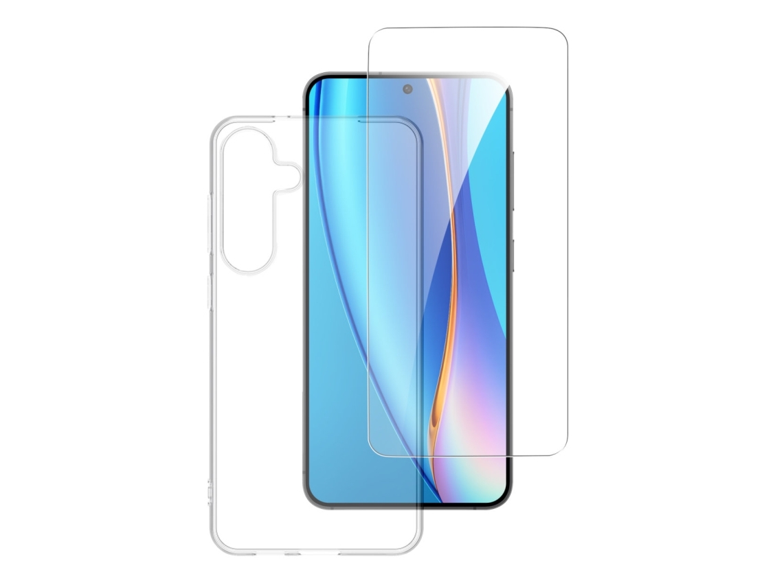 4smarts 541344 Samsung Galaxy S25 Stötsaker Reptålig Transparent 2 Styck
