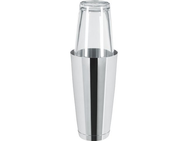 Royal Catering Boston Shaker 0,8 l inkl. glas i stål