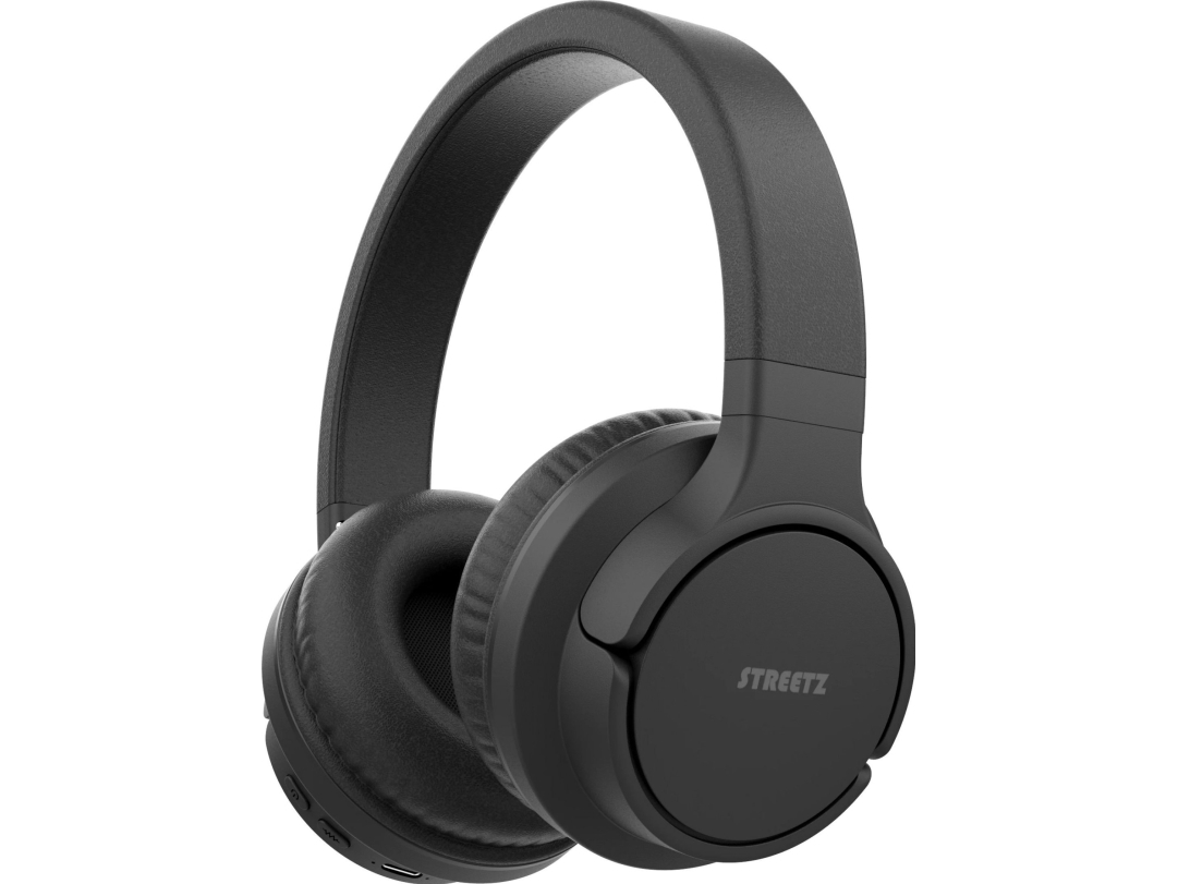 Streetz Streetz BT510 Bluetooth støjreducerende hovedtelefoner, sort BT510-BLK Modsvarer: N/A