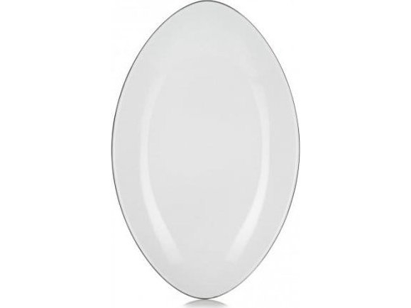 Revol ovalt fad Equinoxe hvid 35x22 cm
