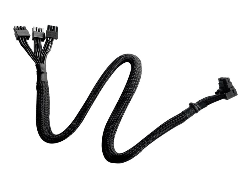 Cooler Master Type 2 - PCI Express-adapterkabel - 8-stifts PCIe-ström (hane) till 12VHPWR (hane) vinklad - 65 cm - svart | Datorkomponenter - Datorchassin & Tilbeör - Tillbehör | GameStuff