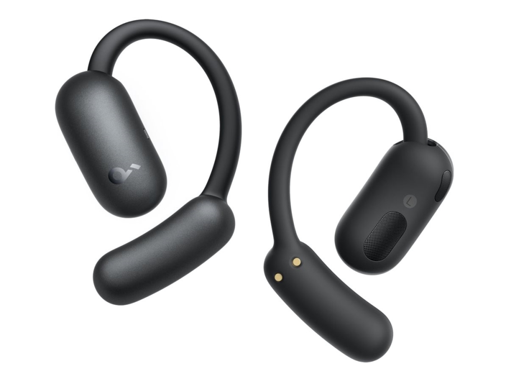 Soundcore Aerofit 2, Kabellos, Anrufe/Musik/Sport/Alltag, 85 G, Kopfhörer, Schwarz