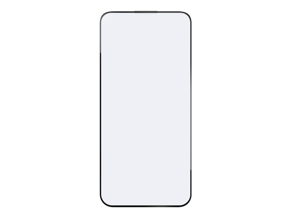 Fixed - Skærmbeskytter For Mobiltelefon - Fuldt Omslag - 2.5D - Glas - Rammefarve Sort - For Apple Iphone 15